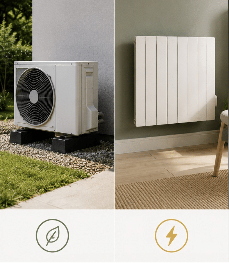 PAC vs chauffage électrique