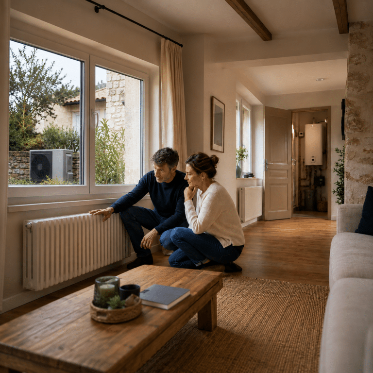 Pompe à chaleur et radiateurs existants, est-ce compatible ?